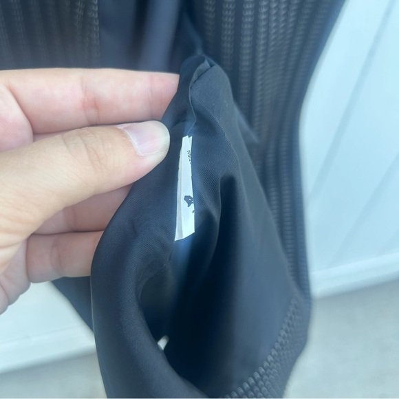 Vintage long pinstripe, lace and jeweled blazer. - Picture 16 of 16